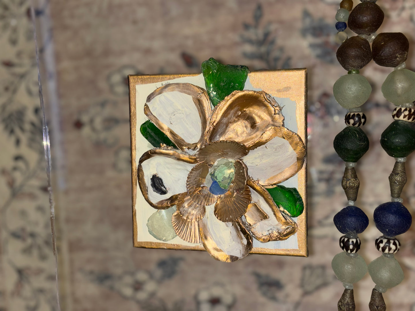 Oyster embellished 🦪 magnolia