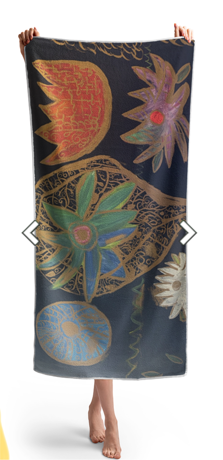 Thailand/lotus 🪷 inspired beach towel