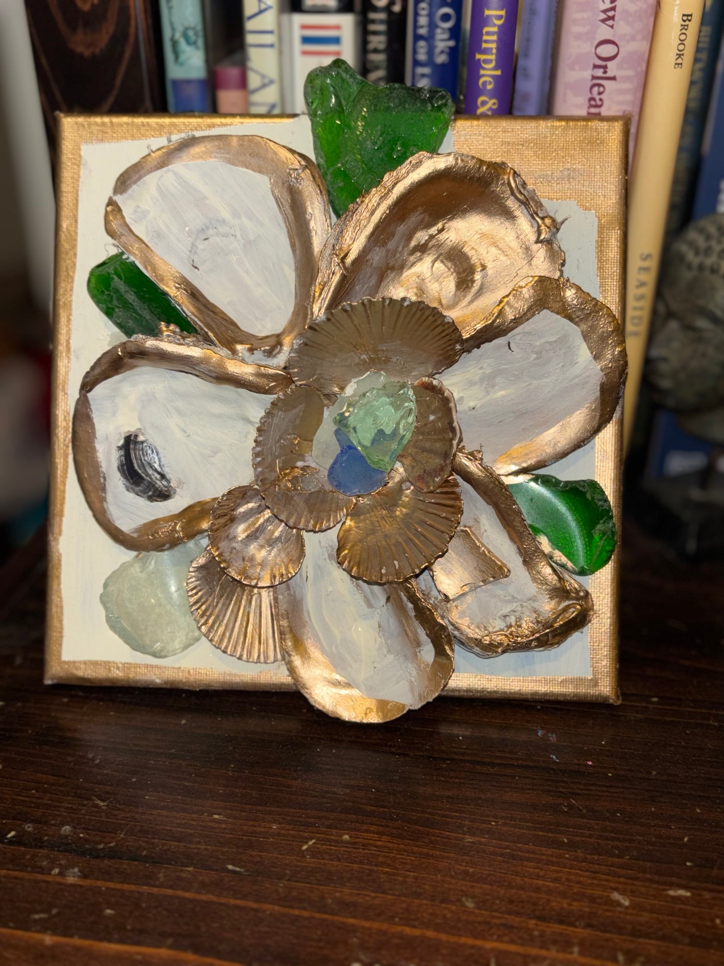 Oyster embellished 🦪 magnolia