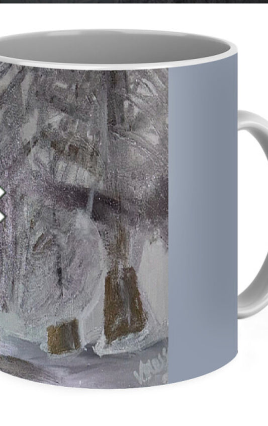 “Snowy ❄️ Swamp” coffee mug