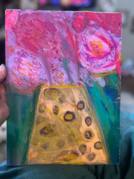 “Roses 🌹 and leopard 🐆 print Oh My!”