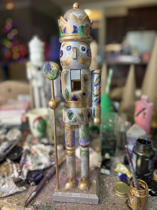 Mardi Gras Majestic Nutcrackersπππ