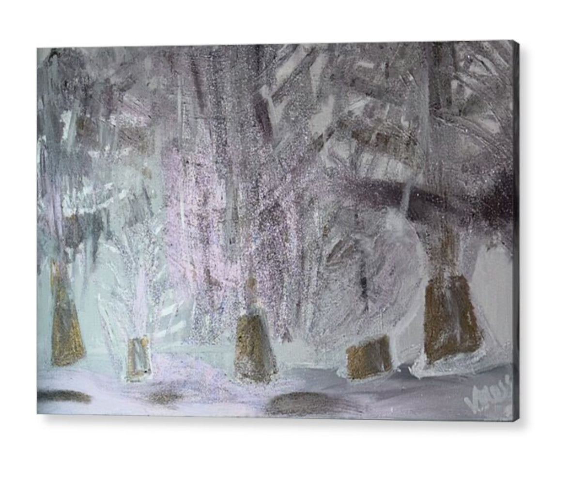 “Snowy ❄️ Swamp” acrylic print