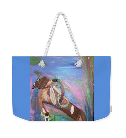 “Life’s a Journey” canvas tote