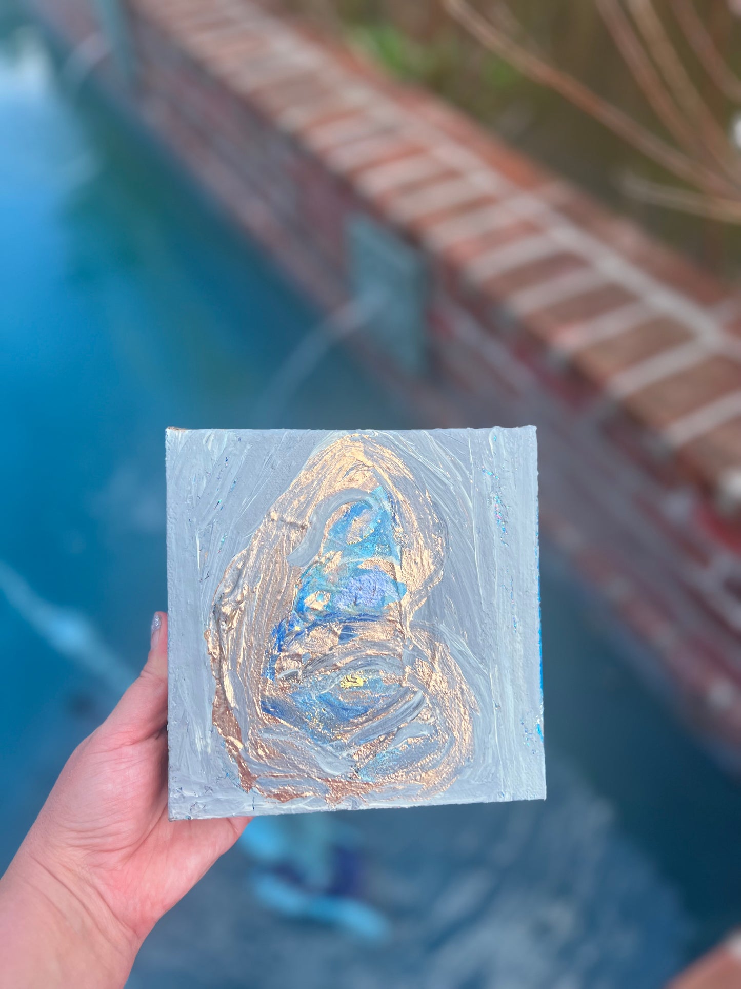 Mini oyster 🦪 block canvas