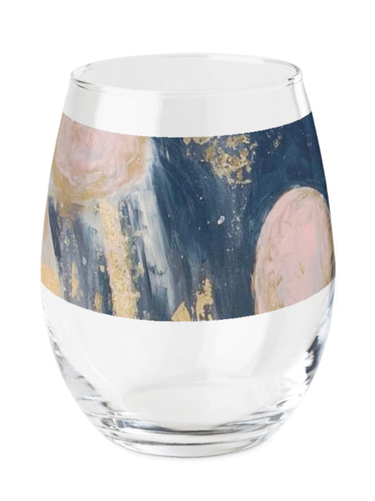 Stemless wine glass ๐ท
