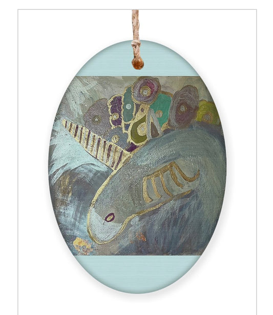 Magical unicorn wooden π¦ ornament