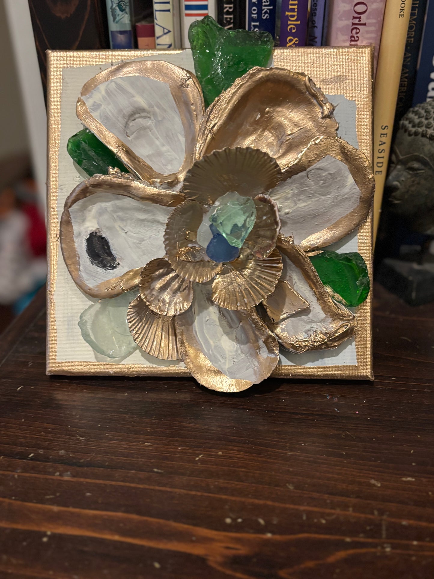 Oyster embellished 🦪 magnolia