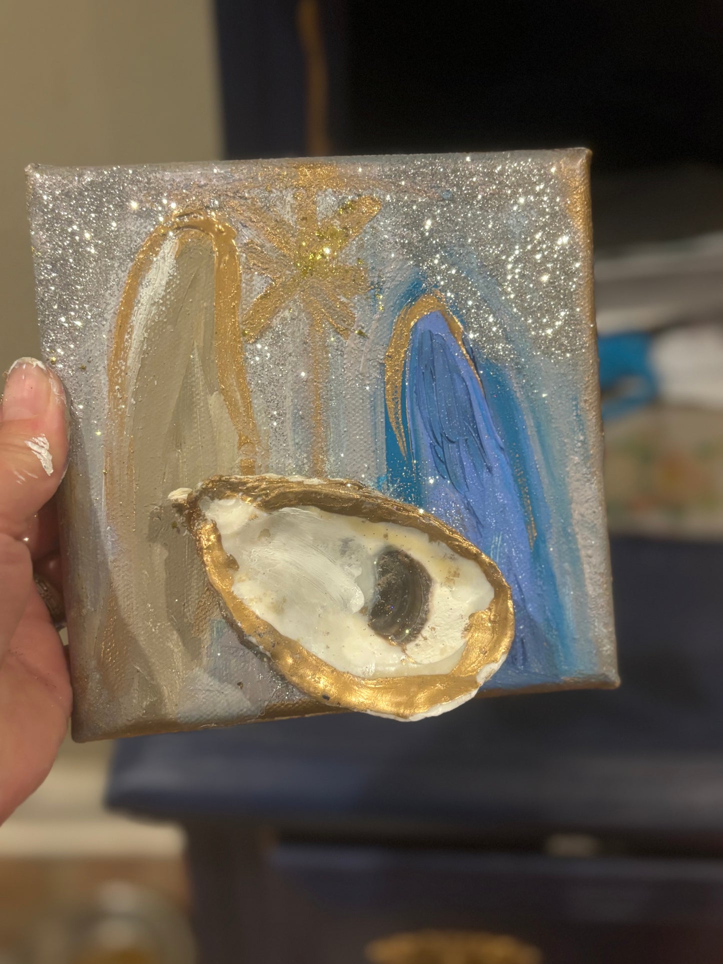 Oyster 🦪 nativity scene