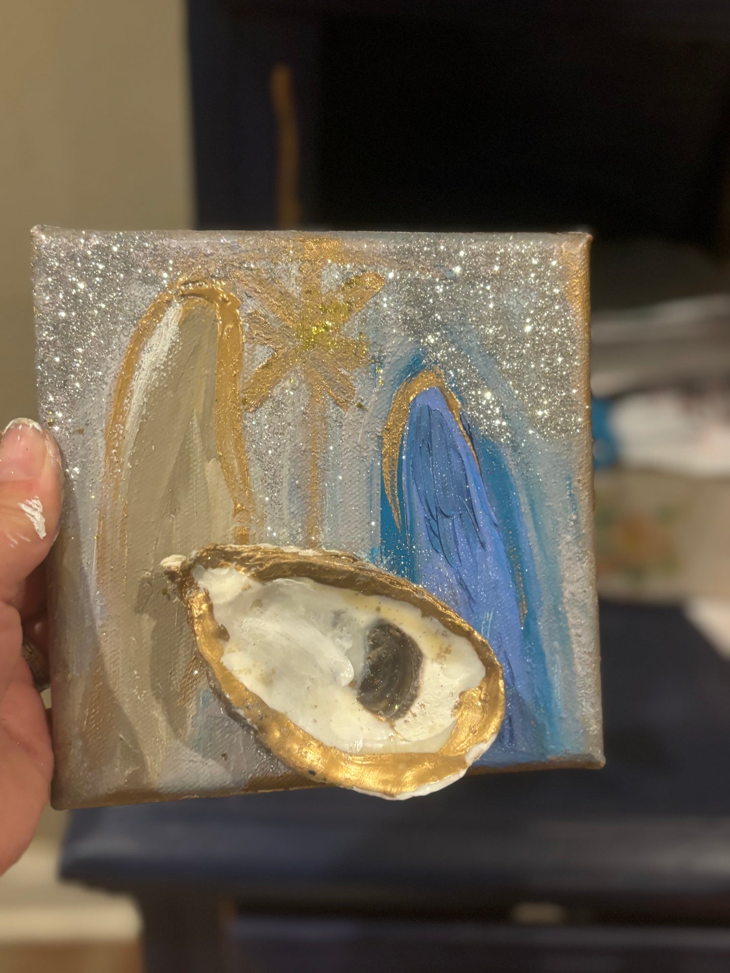 Oyster 🦪 nativity scene