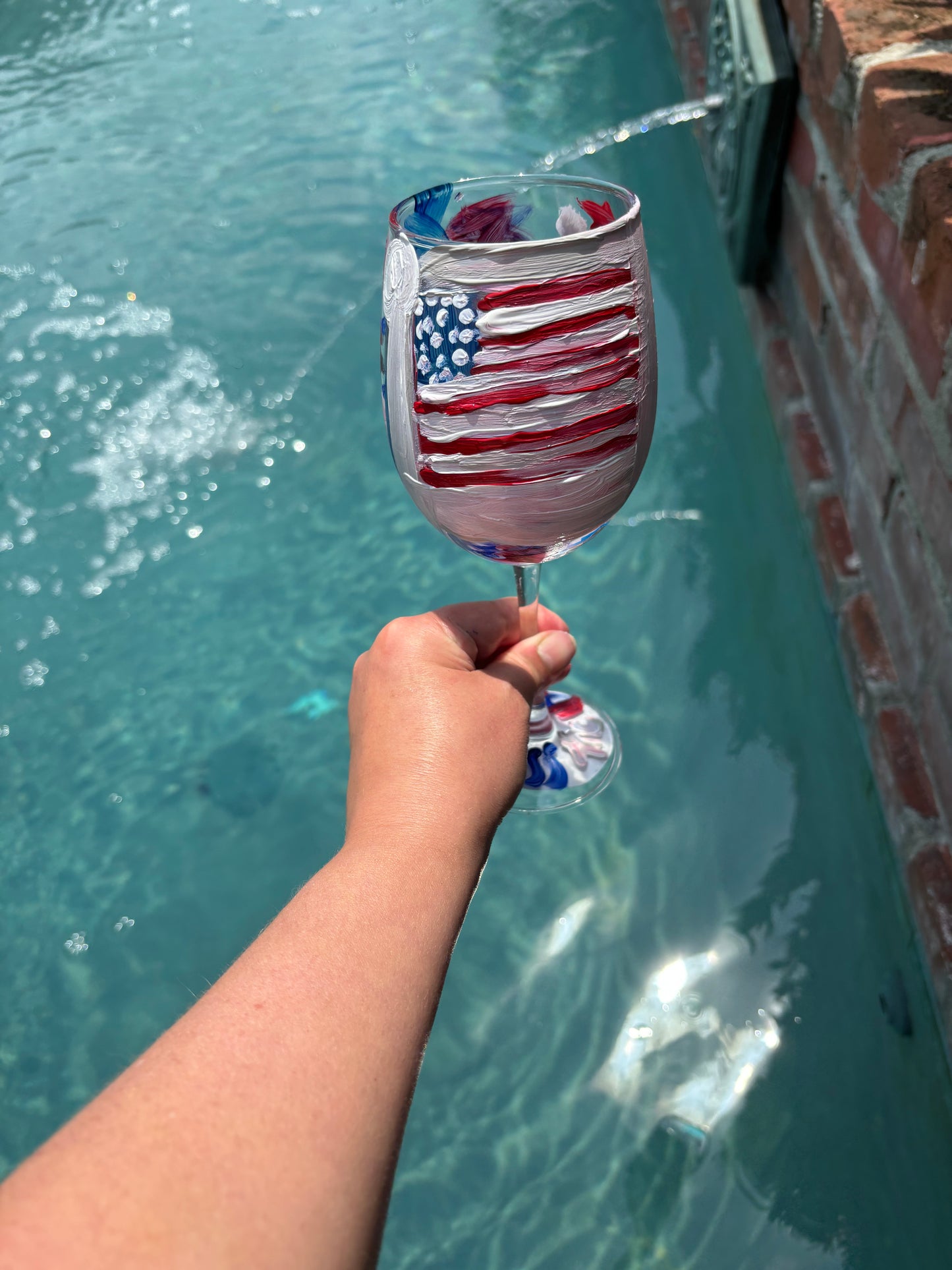 Stemmed Americana 🇺🇸 wine glass