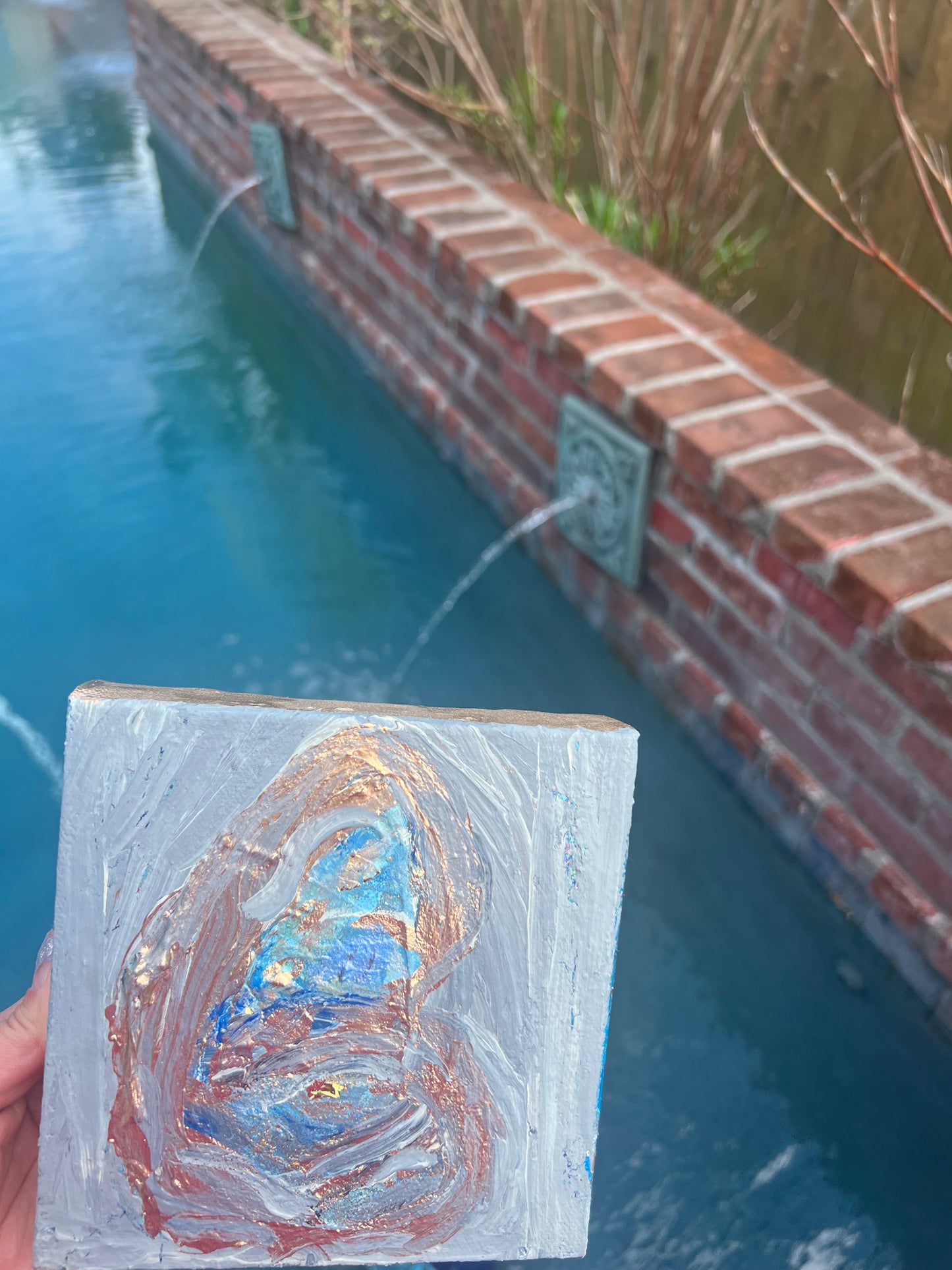 Mini oyster 🦪 block canvas