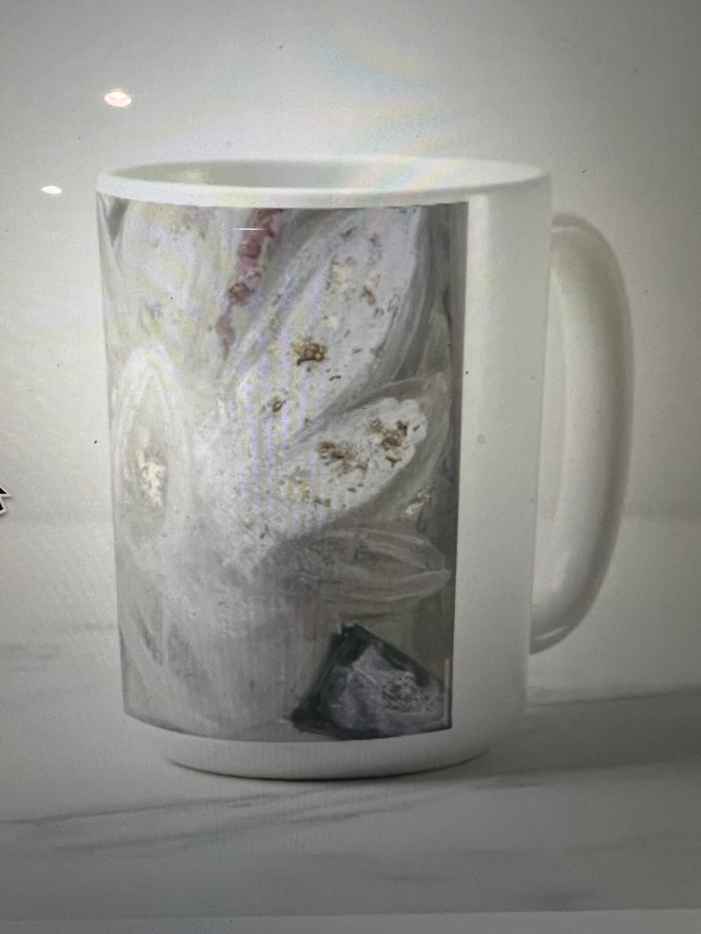 Magnolia inspired mug