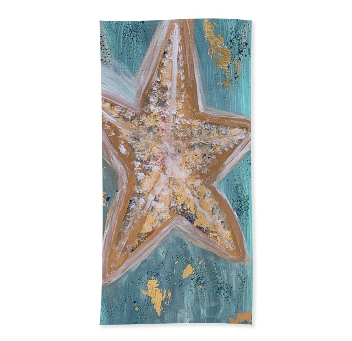 Starfish beach towel!