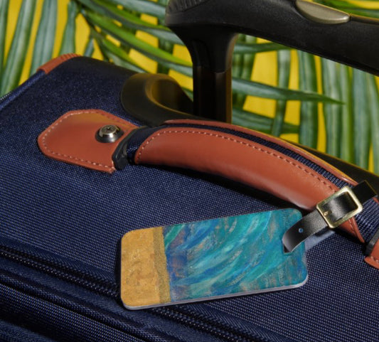 Beach Vibes Luggage Tag