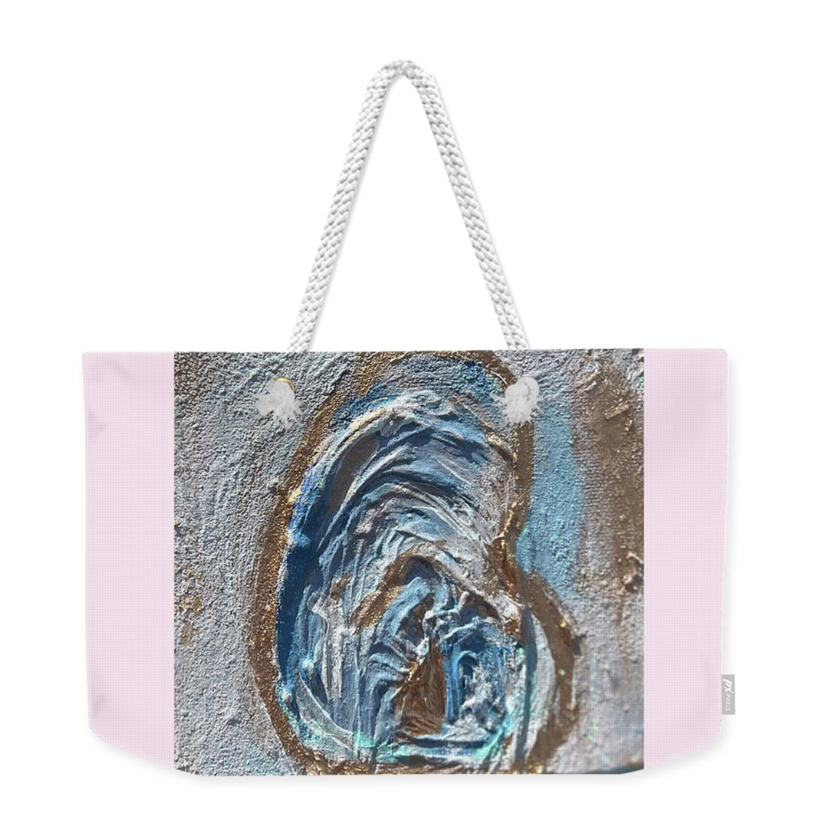 Blush pink Gulf Coast Oyster Tote 🦪